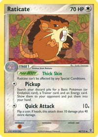 Raticate  FireRed & LeafGreen - Uncommon