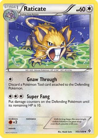 Raticate  Boundaries Crossed - Uncommon