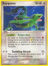 Rayquaza/107  - Reverse Holofoil Deoxys - Rare