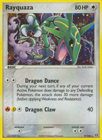 Rayquaza  - Reverse Holofoil Emerald - Holo Rare