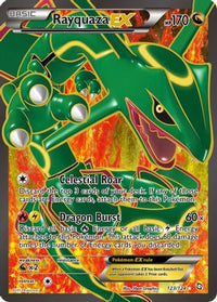 Rayquaza EX (123 Full Art)  - Holofoil Dragons Exalted - Ultra Rare