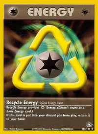 Recycle Energy (105/111) [Neo Genesis] 1st Edition - Rare