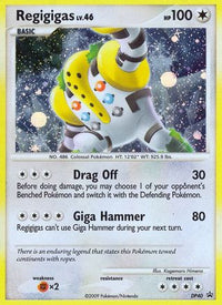 Regigigas - DP40  - Holofoil Diamond and Pearl Promos - Promo