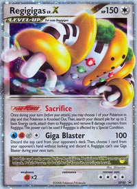 Regigigas LV.X - DP30  - Holofoil Diamond and Pearl Promos - Promo
