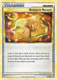 Research Record  Call of Legends - Uncommon