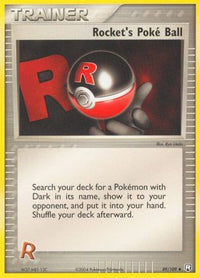 Rocket's Poke Ball 089  Team Rocket Returns - Uncommon