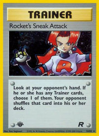 Rocket's Sneak Attack (016/82) [Team Rocket] Unlimited Holofoil - Holo Rare
