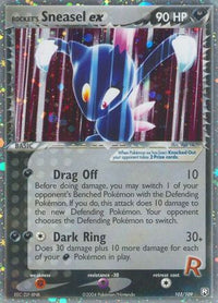 Rocket's Sneasel ex  - Holofoil Team Rocket Returns - Ultra Rare