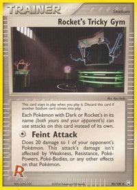Rocket's Tricky Gym  Team Rocket Returns - Uncommon