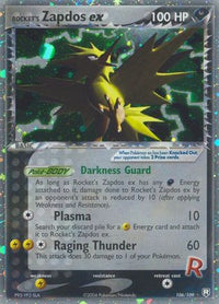 Rocket's Zapdos ex  - Holofoil Team Rocket Returns - Ultra Rare