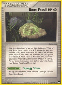 Root Fossil  Power Keepers - Common