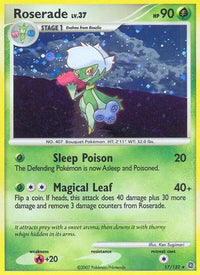 Roserade  - Holofoil Secret Wonders - Holo Rare