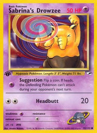 Sabrina's Drowzee (092/132) [Gym Heroes] 1st Edition - Common