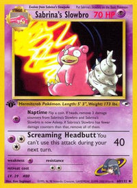 Sabrina's Slowbro 060  - Unlimited Gym Heroes - Uncommon