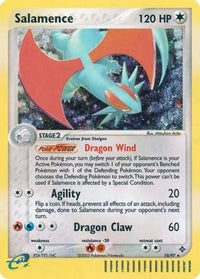 Salamence - 10/97/097  - Holofoil Dragon - Holo Rare