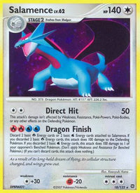 Salamence  - Holofoil Secret Wonders - Holo Rare