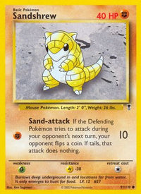 Sandshrew 091/110  Legendary Collection - Common
