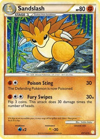 Sandslash  HeartGold SoulSilver - Rare