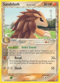 Sandslash (Delta Species)  - Reverse Holofoil Delta Species - Rare