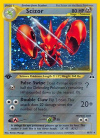 Scizor (10/75) [Neo Discovery] Unlimited Holofoil - Holo Rare