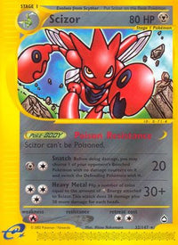 Scizor  Aquapolis - Rare