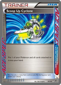 Scoop Up Cyclone  - Holofoil Plasma Blast - Rare Ace