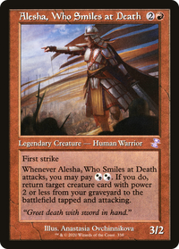 Alesha, Who Smiles at Death (Timeshifted) [Time Spiral Remastered]