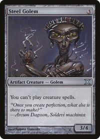 Steel Golem [Tenth Edition]