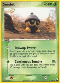 Seedot 061  - Reverse Holofoil Legend Maker - Common