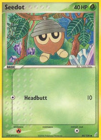 Seedot 060  - Reverse Holofoil Crystal Guardians - Common