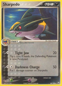 Sharpedo  Power Keepers - Uncommon