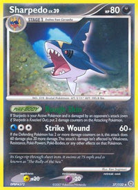 Sharpedo  Secret Wonders - Rare