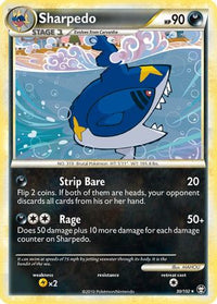 Sharpedo  Triumphant - Rare