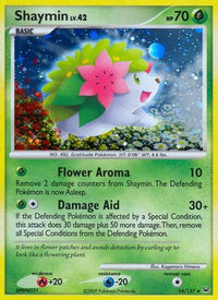Shaymin (14)  - Holofoil Platinum - Holo Rare