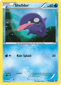 Shellder  XY Base Set - Common