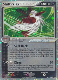Shiftry ex  - Holofoil Power Keepers - Ultra Rare