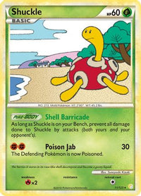 Shuckle  - Holofoil HeartGold SoulSilver - Holo Rare