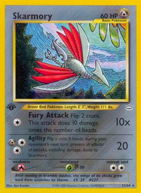 Skarmory 023  - 1st Edition Neo Revelation - Rare