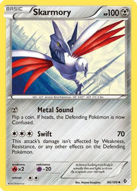 Skarmory (96)  Boundaries Crossed - Uncommon