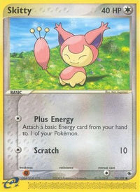 Skitty 070/109  Ruby and Sapphire - Common
