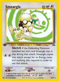 Smeargle (30) (30) 030  - Unlimited Neo Discovery - Rare