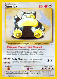 Snorlax 064  Legendary Collection - Uncommon
