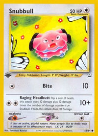 Snubbull (055/64) [Neo Revelation] 1st Edition - Common
