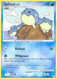 Spheal 102  Mysterious Treasures - Common