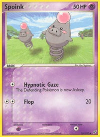 Spoink 076  Deoxys - Common