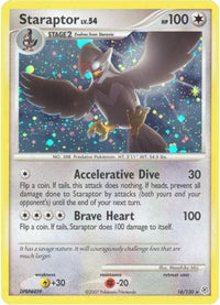 Staraptor  - Holofoil Diamond and Pearl - Holo Rare