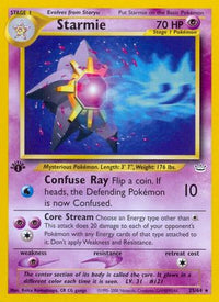 Starmie 025  - Unlimited Neo Revelation - Rare