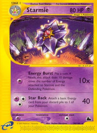 Starmie (30)  Skyridge - Rare