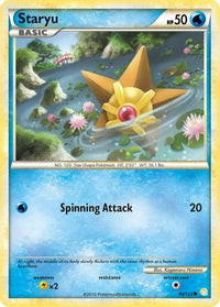 Staryu  HeartGold SoulSilver - Common