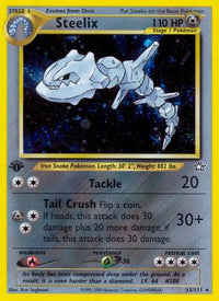 Steelix (015/111) [Neo Genesis] 1st Edition Holofoil - Holo Rare